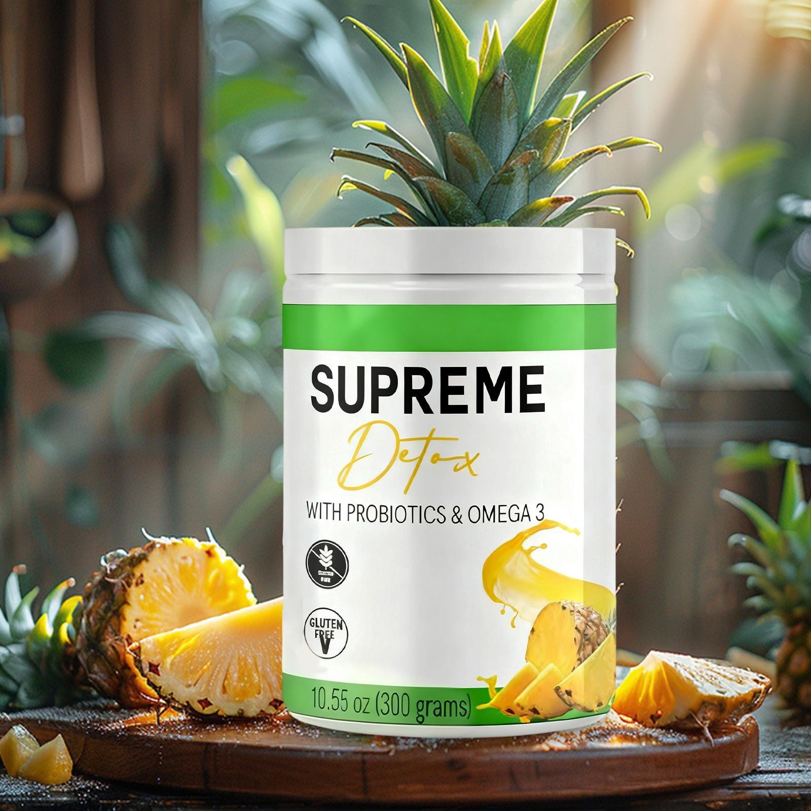 Detox Supplement Healthcare Natural Fiber Powder.