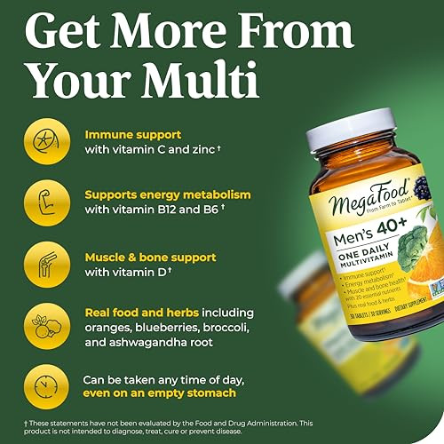 Mens 40+ One Daily Multivitamin 30 Tablet