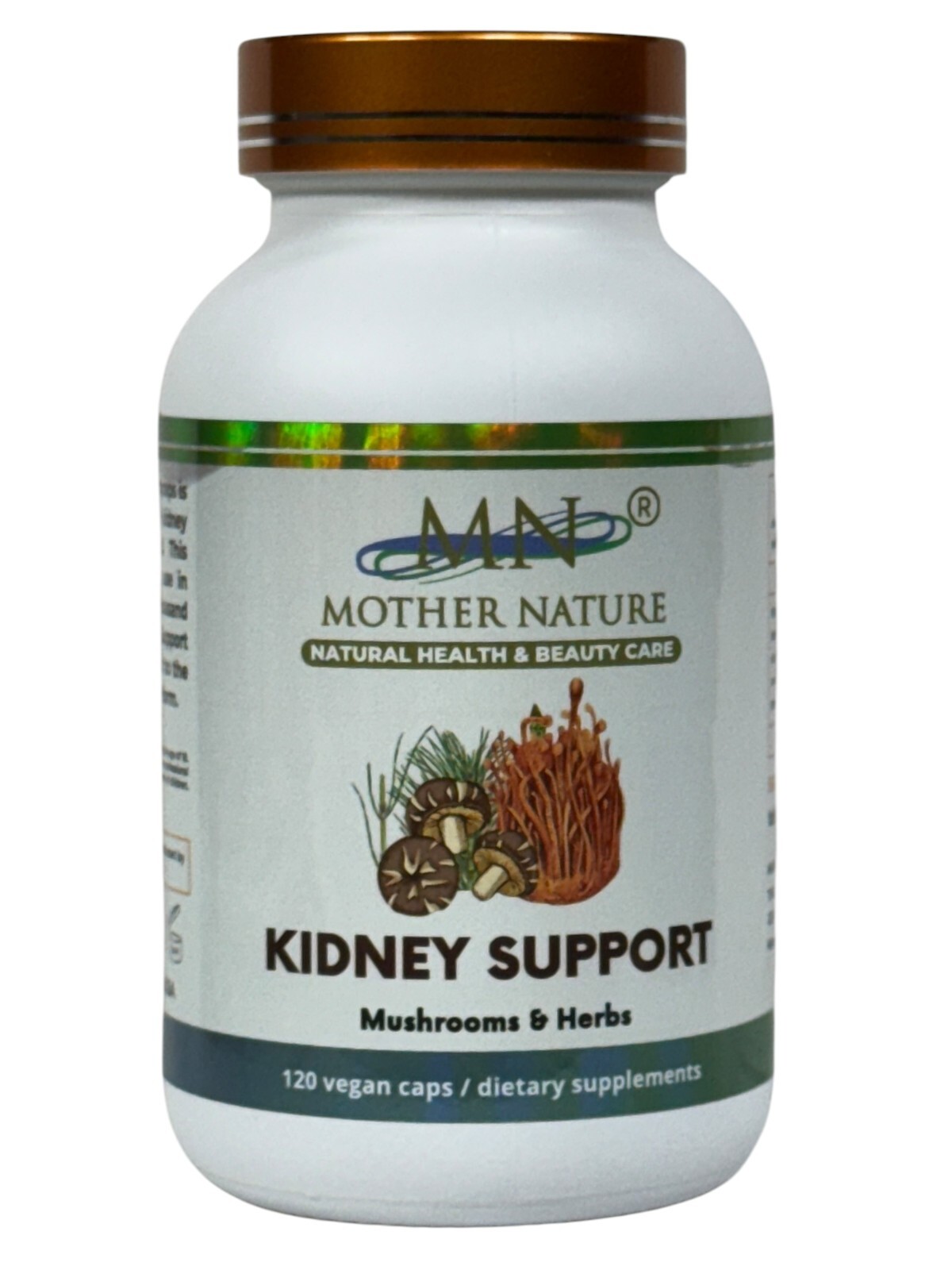 Mother Nature Kidney Support Herbal Supplements – 120 Capsules