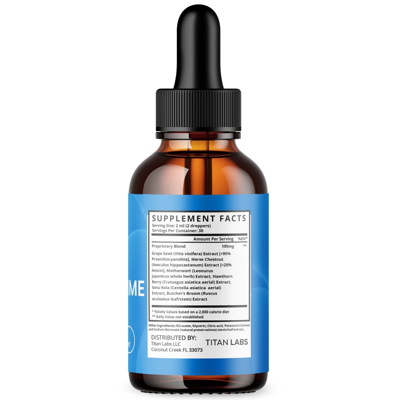 (1 Pack) Glyceprime Blood Health Support Drops Glyce Prime Vitamin 30 Servings