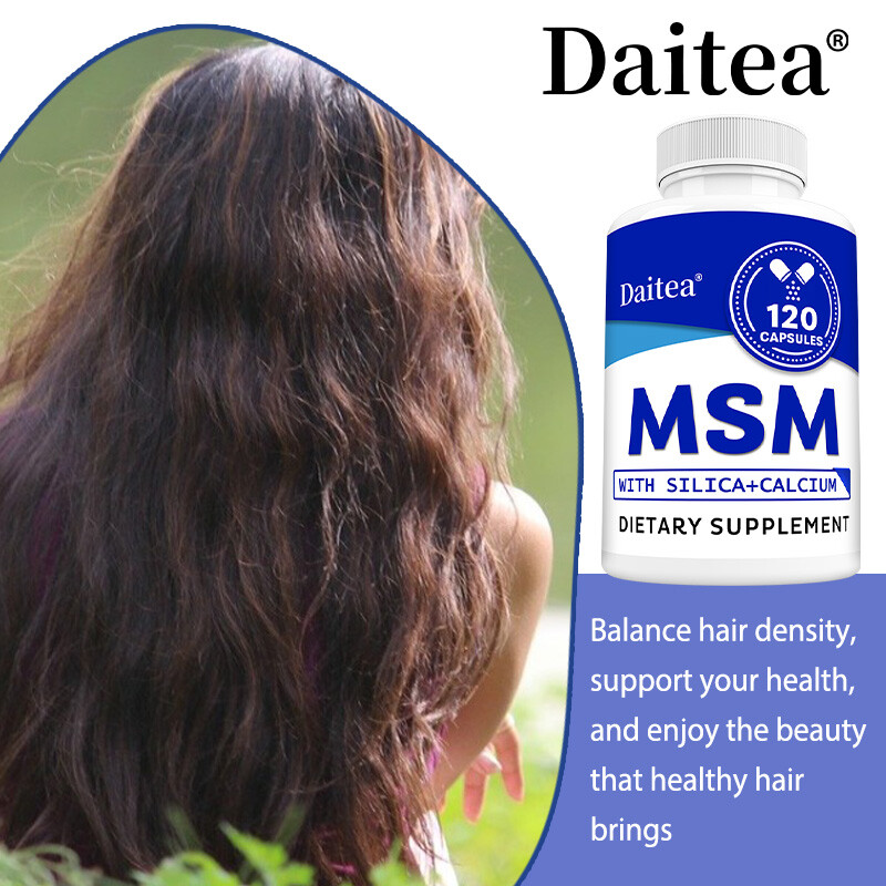 Msm With Silica + Calcium – Supports Hair Growth, Joint Health And Immunity