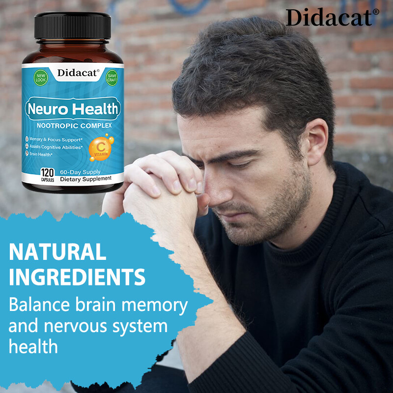 Neuro Health – Nootropic Memory Brain Health Focus Energy Support Capsules