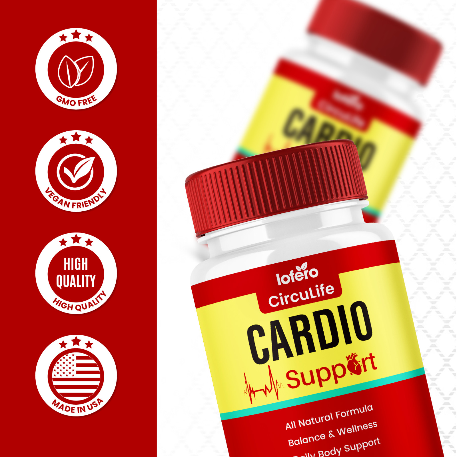 (2 Pack) CircuLife Blood Support, Circu Life for Blood Pressure (120 Capsules)