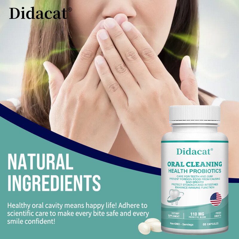 Oral Cleaning Health Probiotics Capsules – Care Teeth & Gum,Prevent Bad Breath