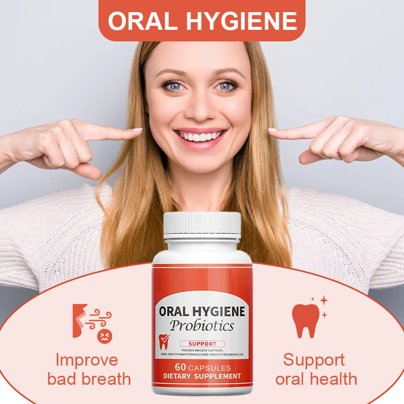 ORAL HYGIENE CAPSULES RESTORATIVE Probiotics BLEND SUPPORT BAD BREATH SUPPORT