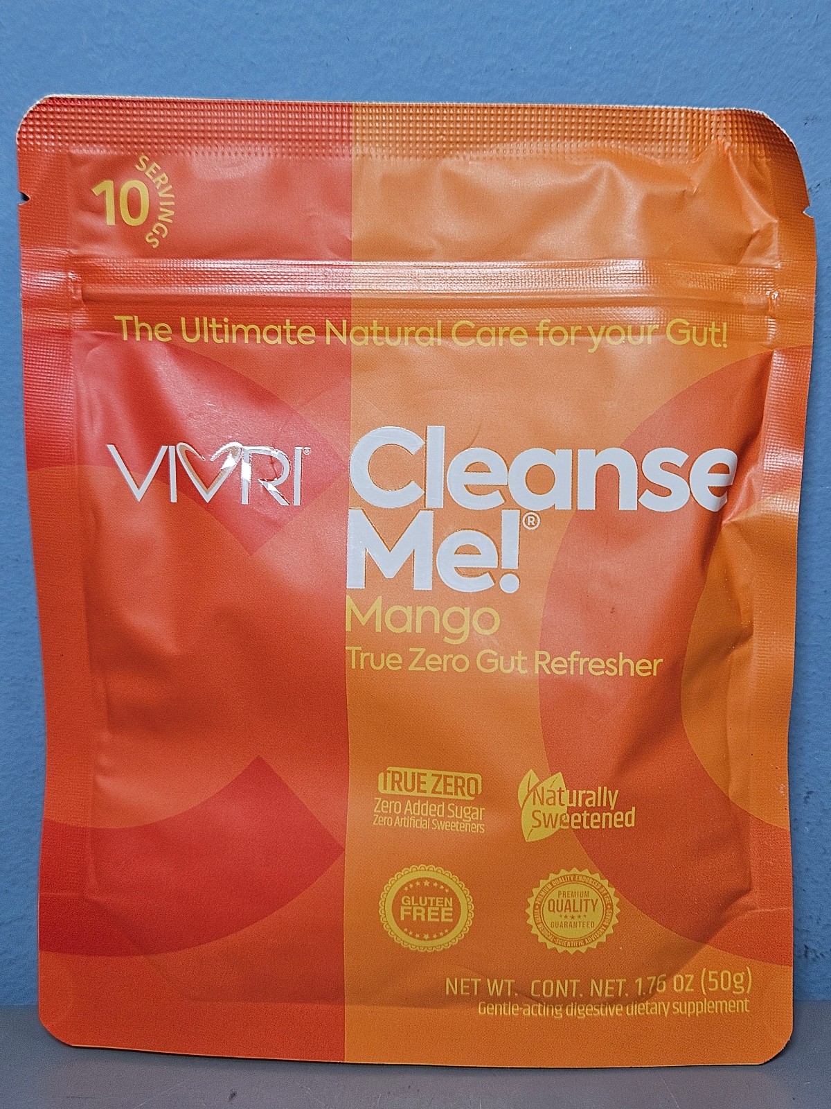 10 Servings VIVRI Cleanse Me Mango Cleanser – Exp 3/2028 – New & Sealed