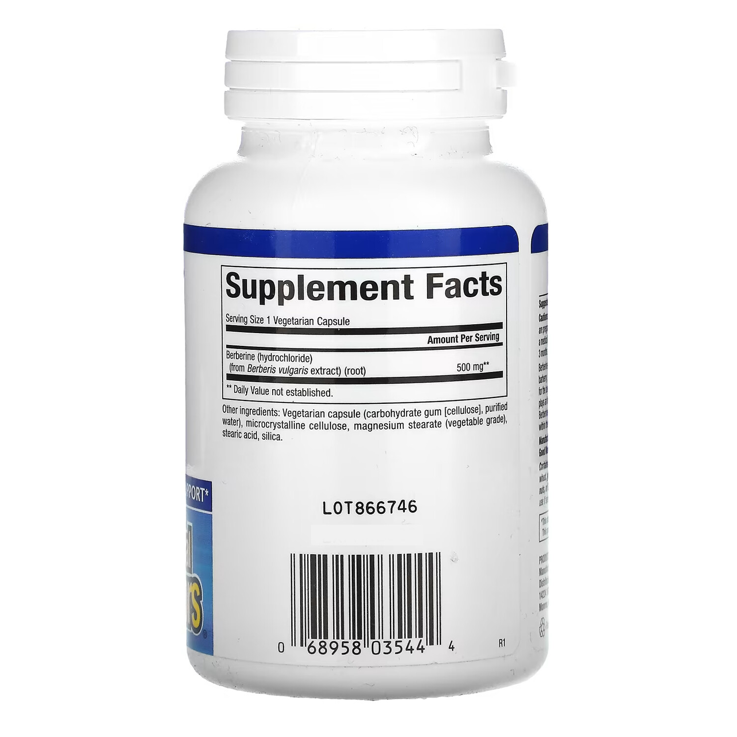 Natural Factors WellBetX Berberine, 60 Vegetarian Capsules
