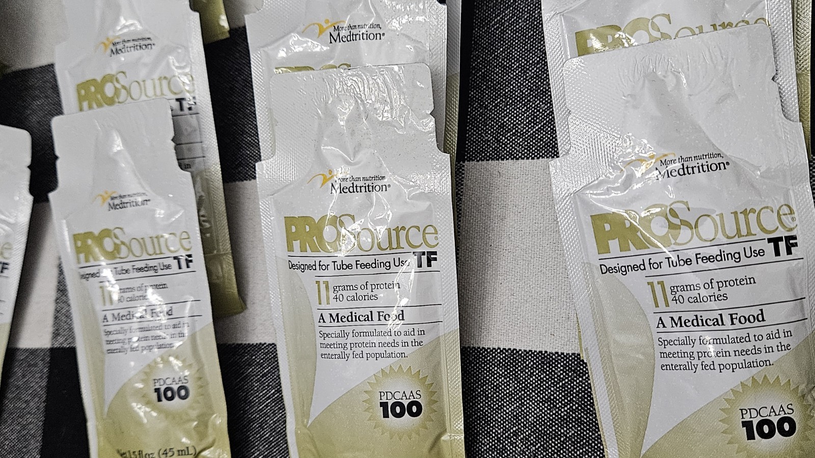 ProSource TF Tube Feeding Formula 45 mL 1.5 Fl Oz Pouch 55 Count 11 Gm Protein