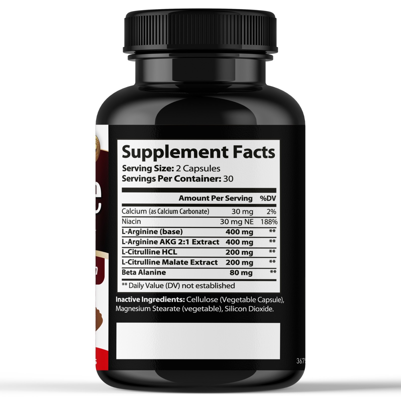 L-Arginine Male Enhancement Formula – Performance, Libido & Stamina Support 60C