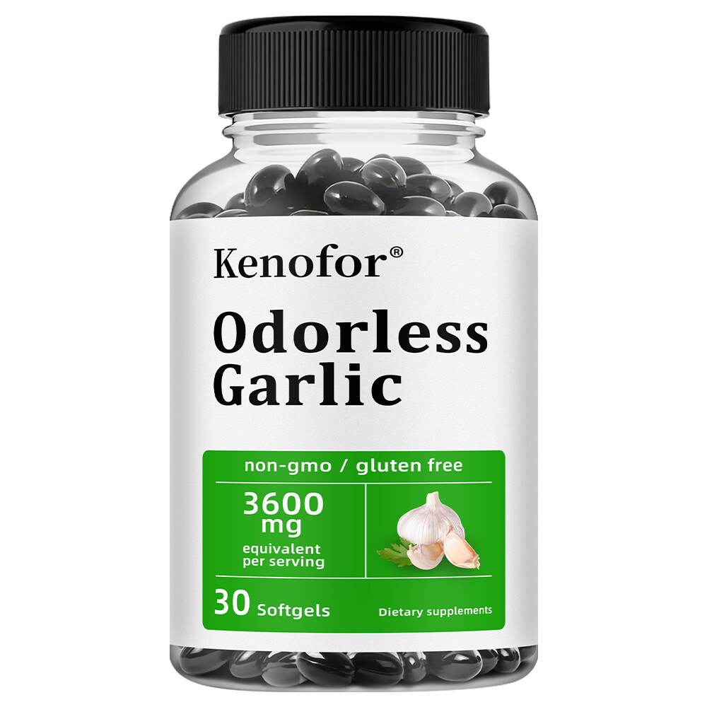 Garlic Capsules 3600mg – Natural Garlic Ingredients – Immune System Health