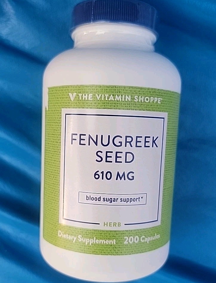 The Vitamin Shop Fenugreek Seed 610 mg Per Serving Ex3/26, 200 Capsules