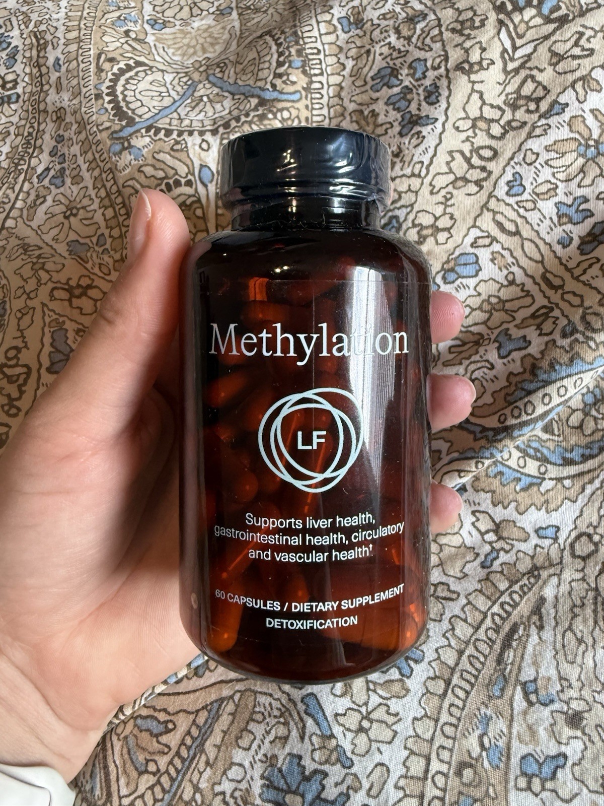Methylation LF Dietary Supplement Detoxification 60 Capsules/ 09/2025