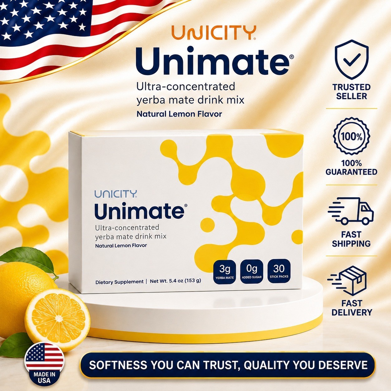 Unicity Balance & UniMate Combo Pack | Metabolism Energy Digestive 60+30 Sachet