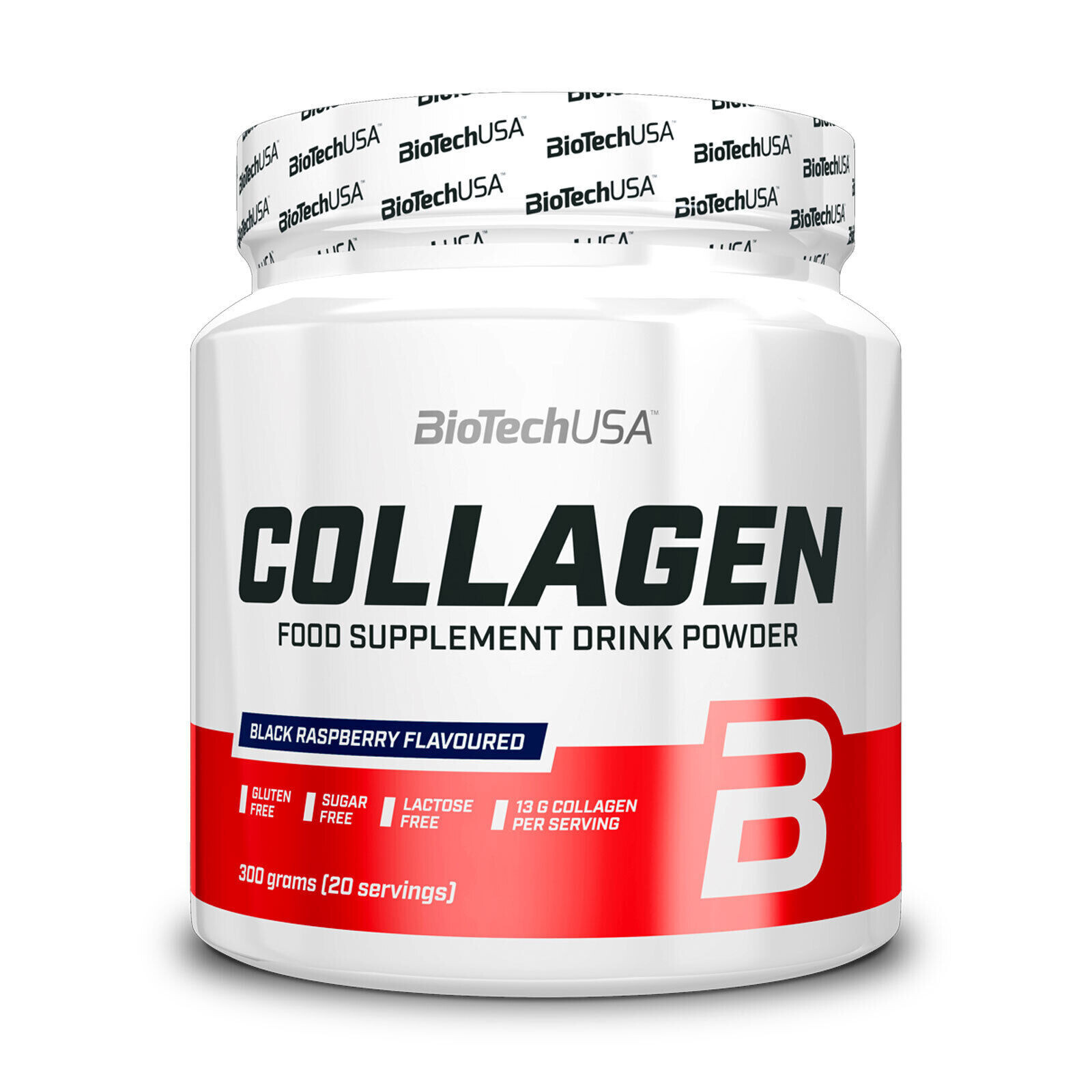 BIOTECH USA COLLAGEN POWDER 300g – Healthy Joints & Skin Anti-Aging – Sugar Free