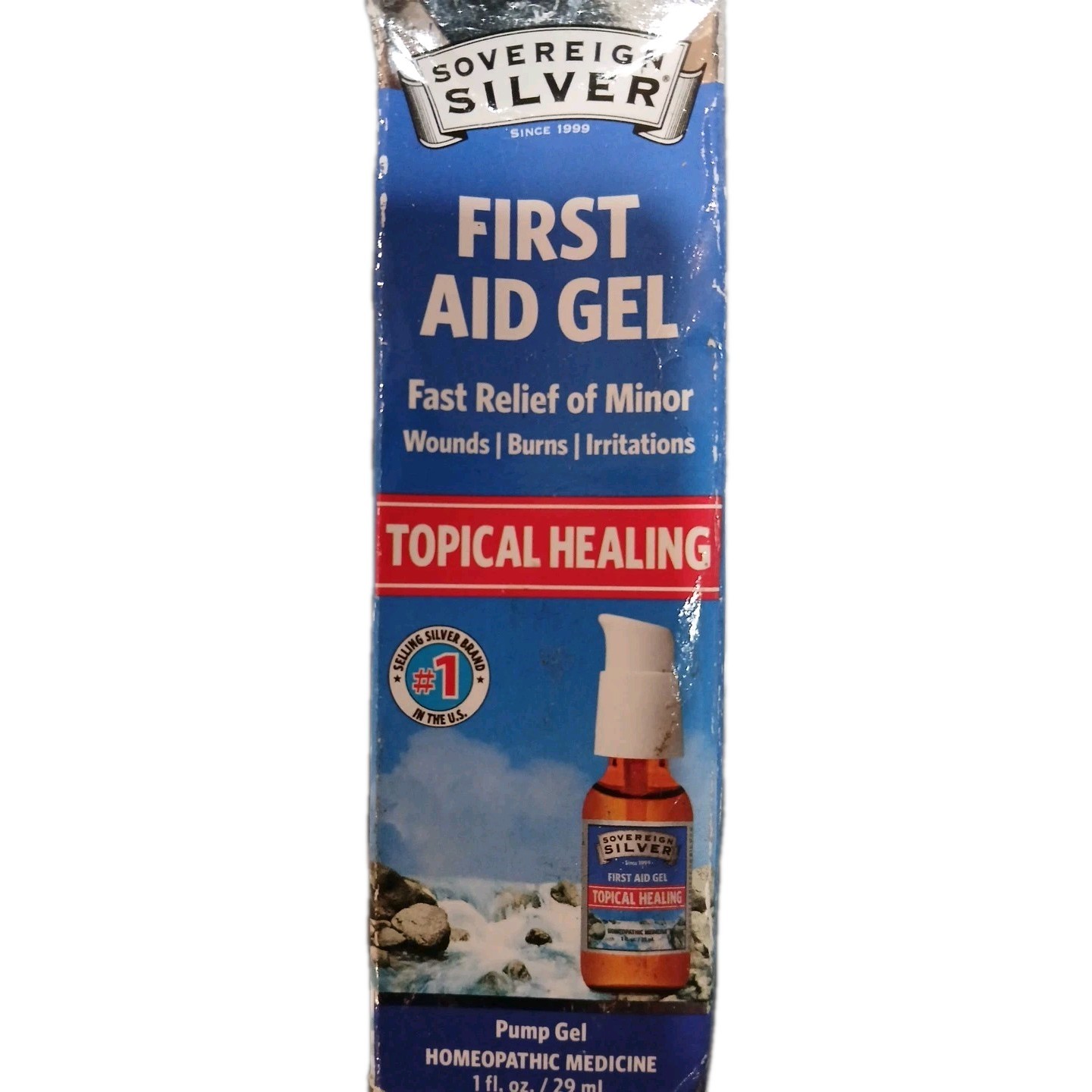Sovereign Silver Silver First Aid Gel, 1 Ounces. New Sale Great Price