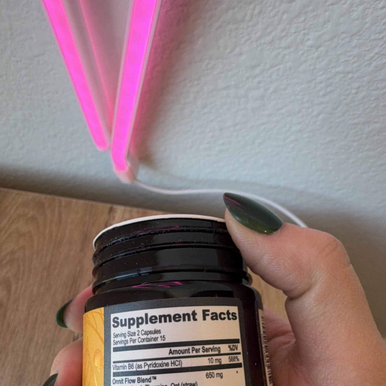 Onnit Alpha Brain Nootropic Capsules Memory Focus L-Tyrosine B6 Caffeine-Free 30