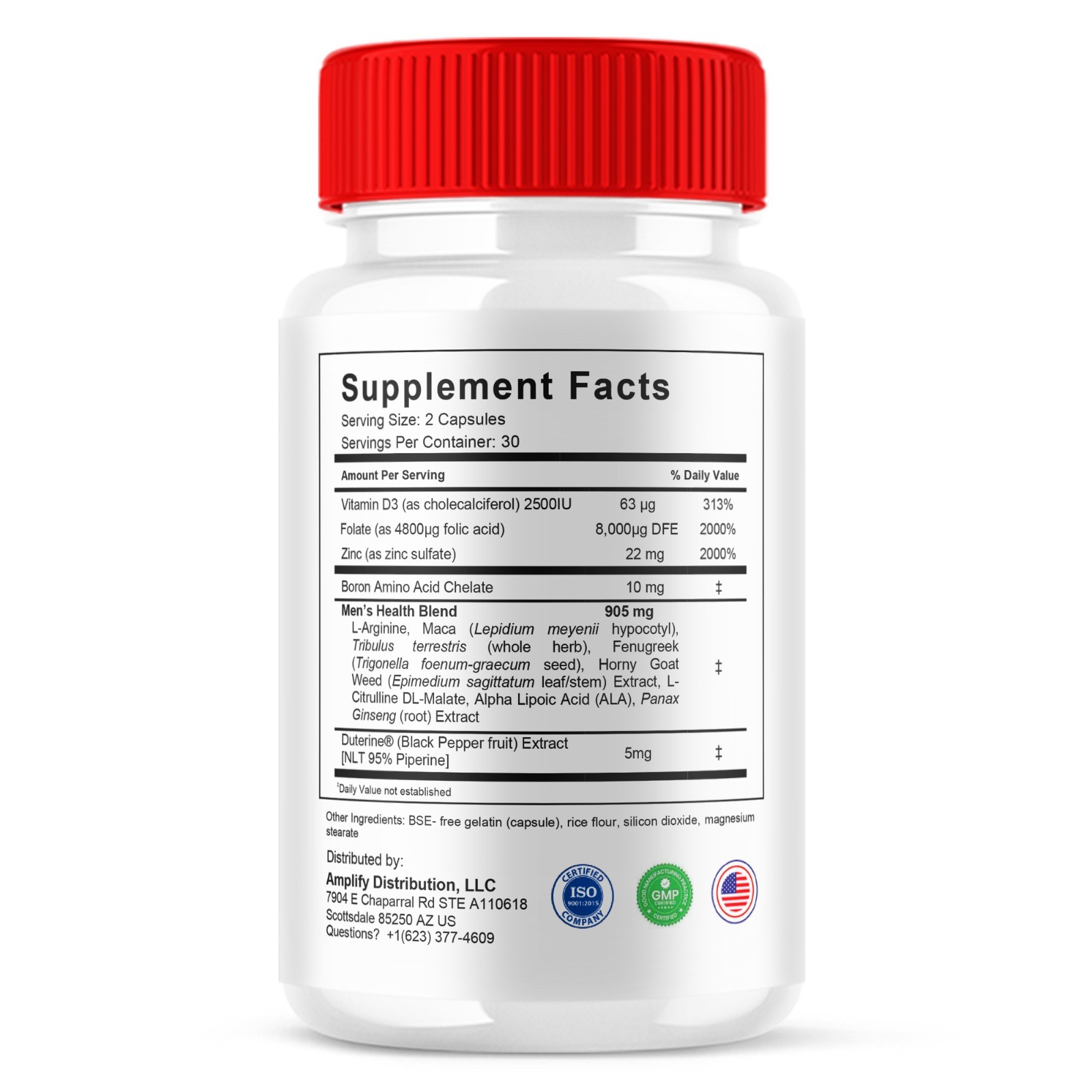 (5 Pack) Ereturbo Advanced Performance, Ereturbo Health Support (300 Capsules)
