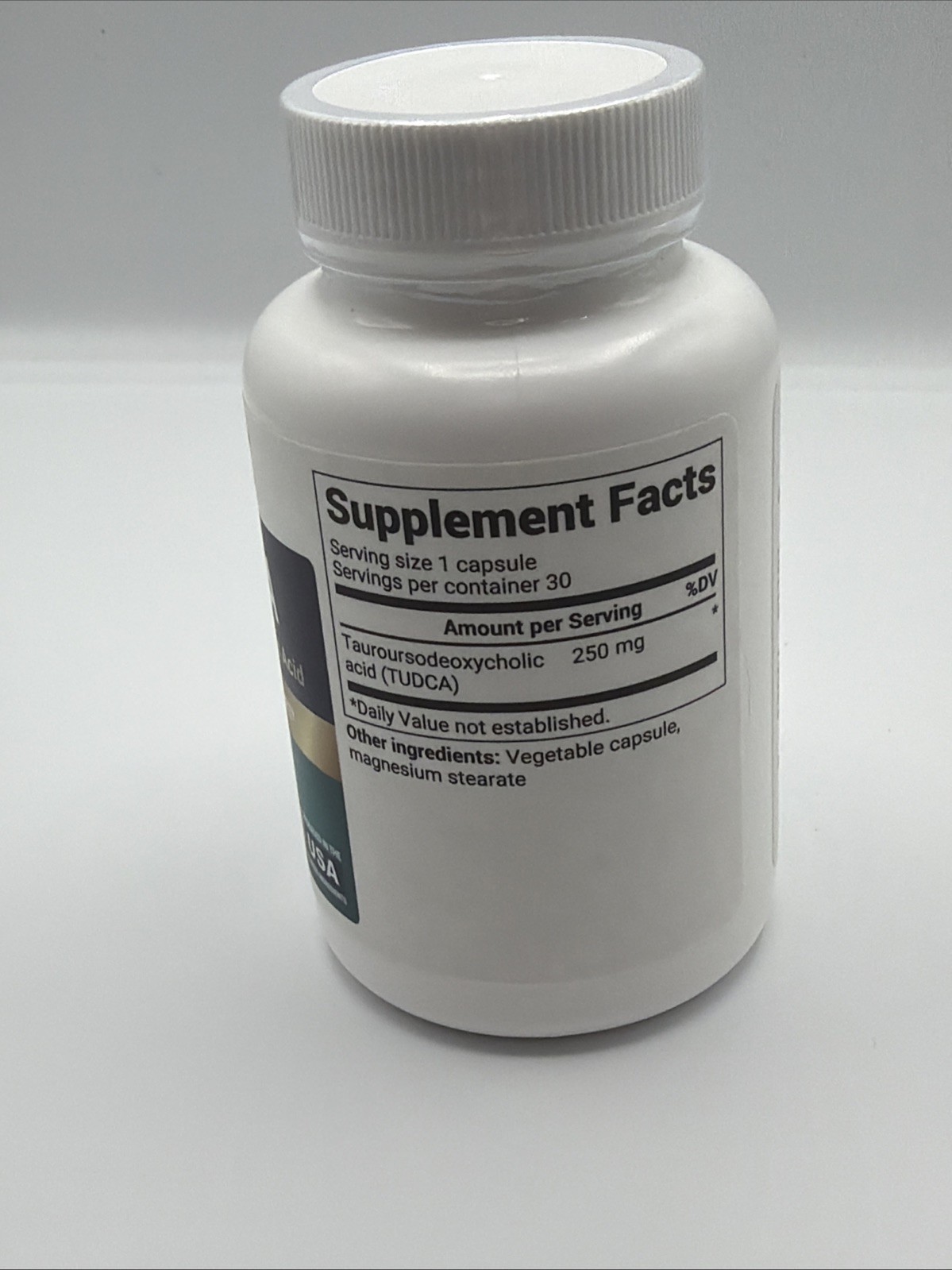 Dr. Berg TUDCA Liver & Gut Support 250mg, 30 Capsules EXP 07/27