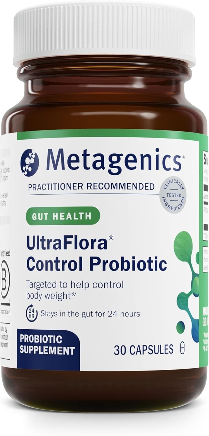 Metagenics UltraFlora Control Probiotic – Daily Supplement to Help…