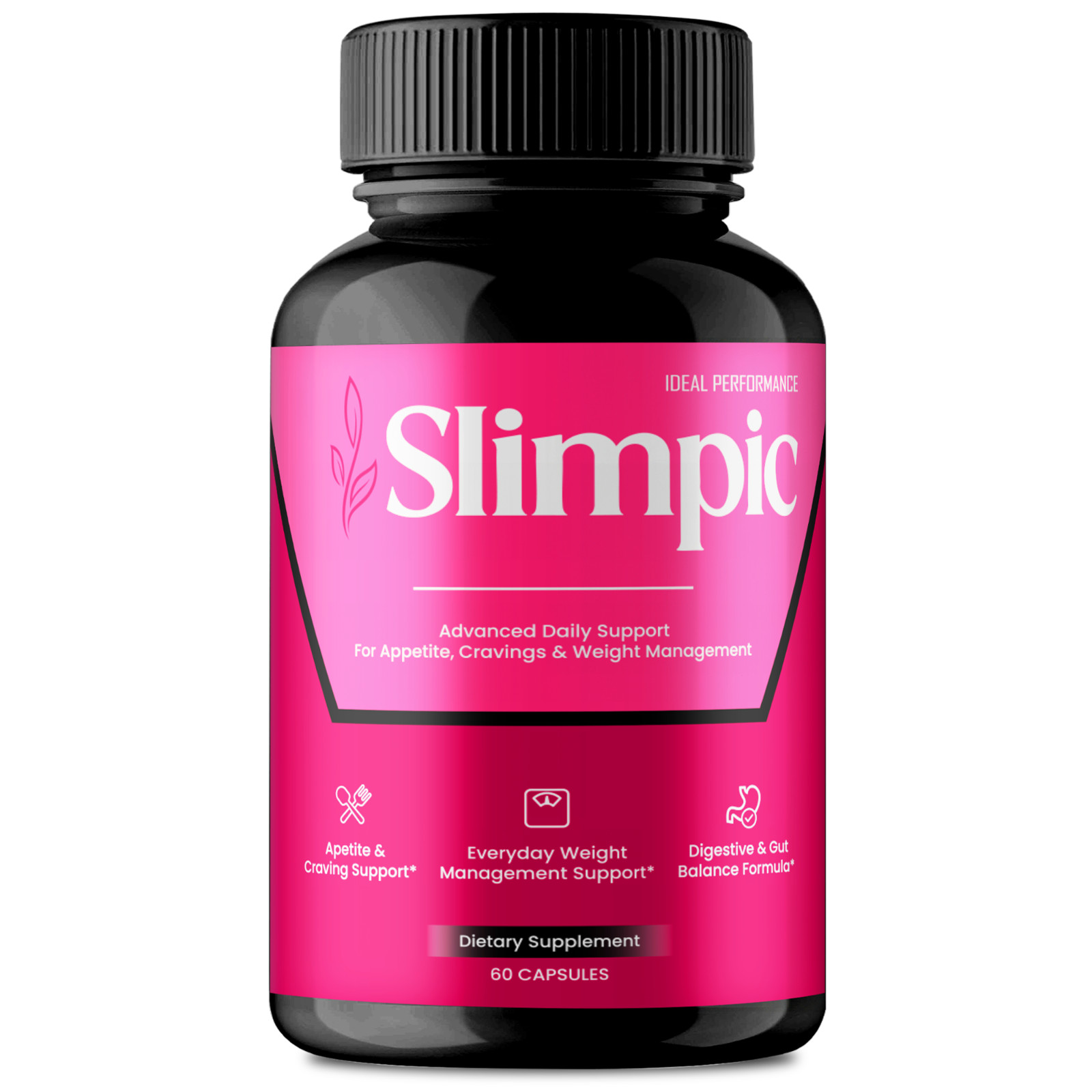 Slimpic Capsules, Official Slimpic Supplement Pills – Maximum Strength (1 Pack)