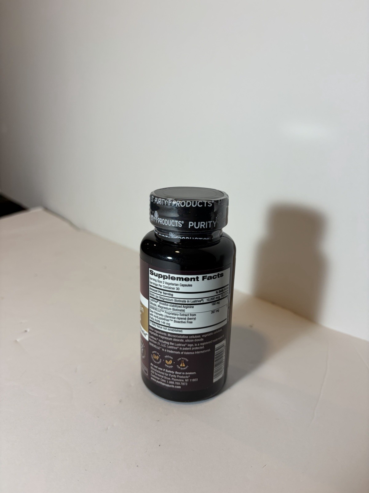 Purity Products MyBiotin Growth+ ProClinical 10,000 mcg 60 Caps Vegetarian