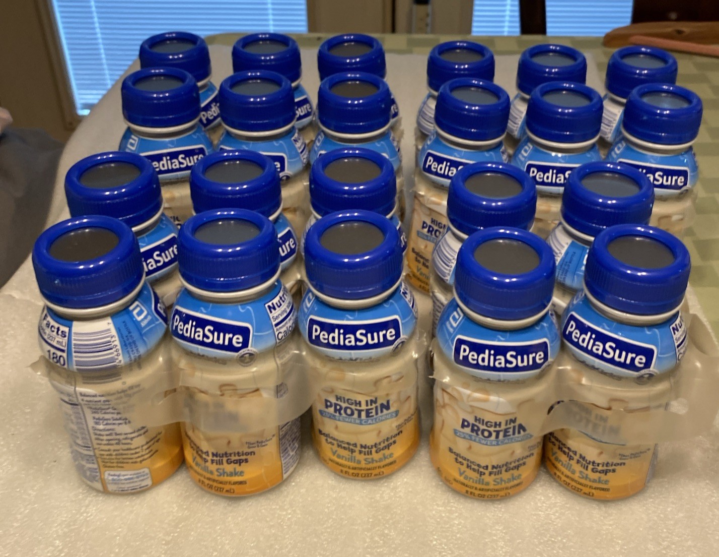 PediaSure Grow & Gain Kids Vanilla Nutrition Protein Shake 8 Fl Oz (22 Total)