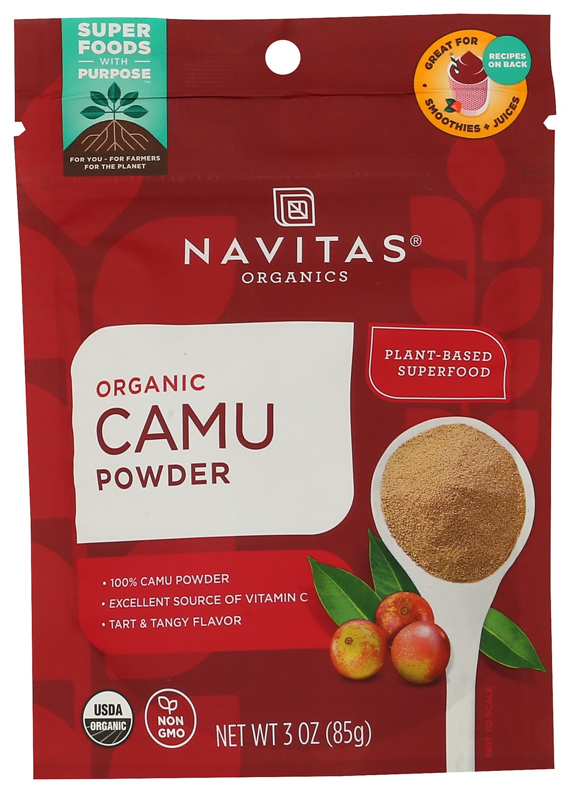 Organic Camu Powder By Navitas Organics 3 Oz Natural Vitamin C 6 Pack