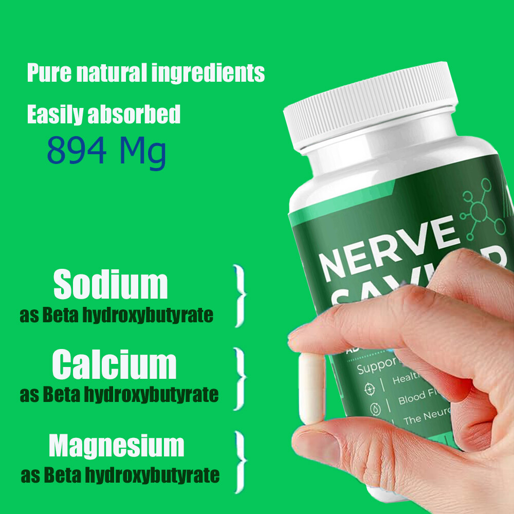 Nerve Savior Health Supplement Nerve Formula 60 Caps Blood Flow & Circulationt