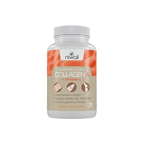 Niwali Hydrolyzed Collagen + Vitamin C Anti-Aging Dietary Supplements – Formula