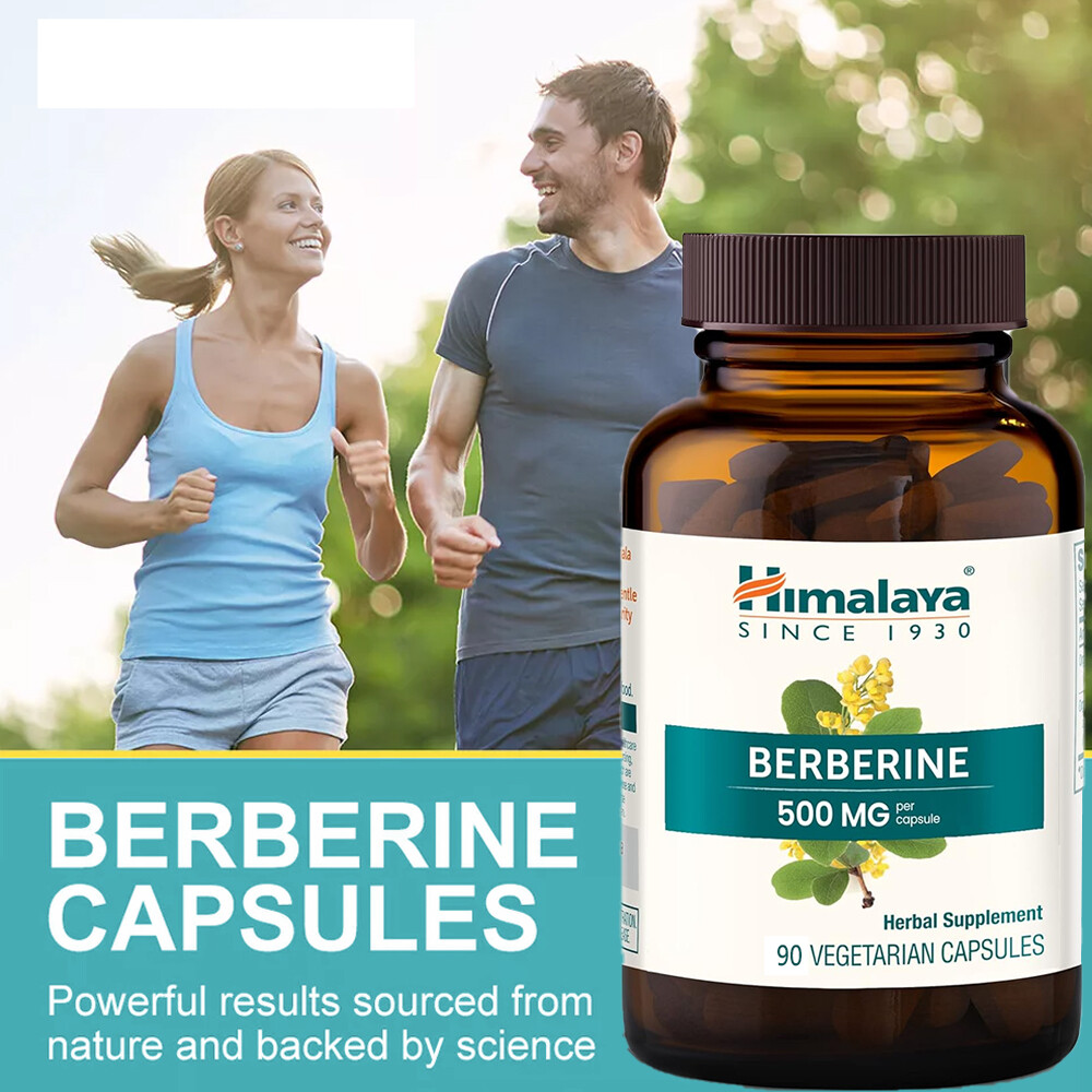BERBERINE 500M Gcopsule Herbal Supplement 90 VEGETARIAN CAPSULES