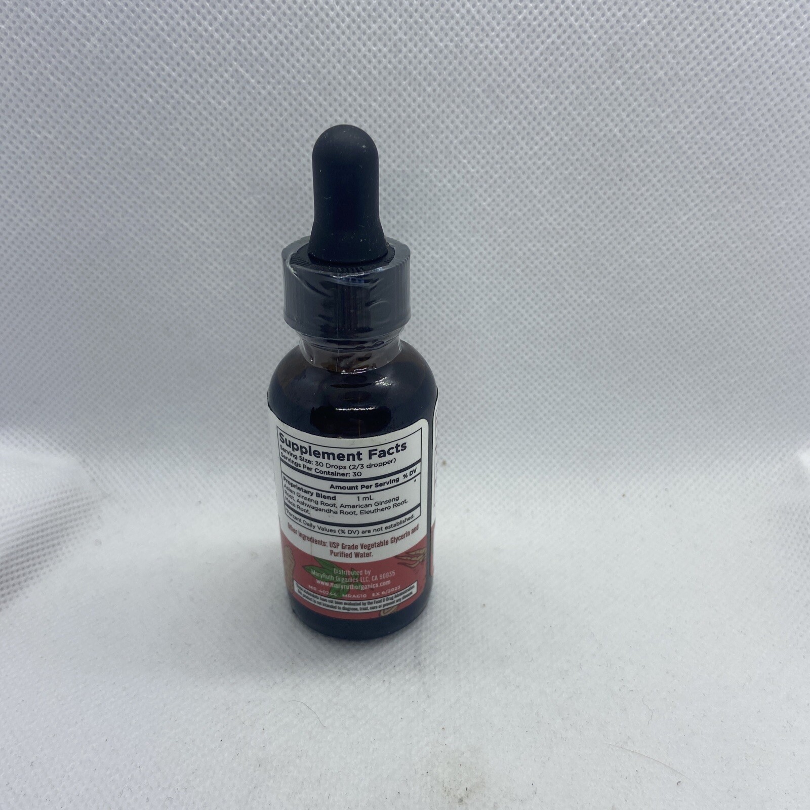 Ginseng Liquid Drops by Maryruth’S, Organic Vitality Adaptogens with Ginseng Roo