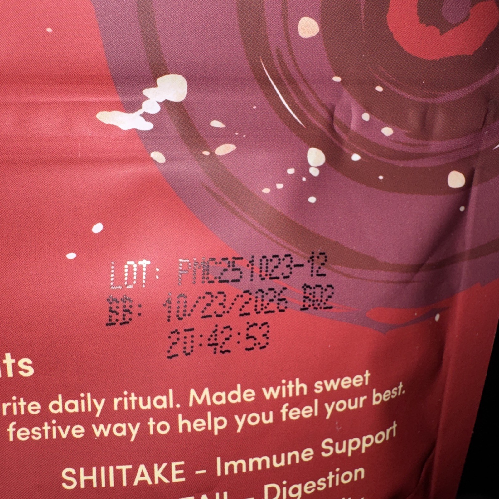 RYZE Superfood Creamer Powder Peppermint mocha 3.7 (105 G)