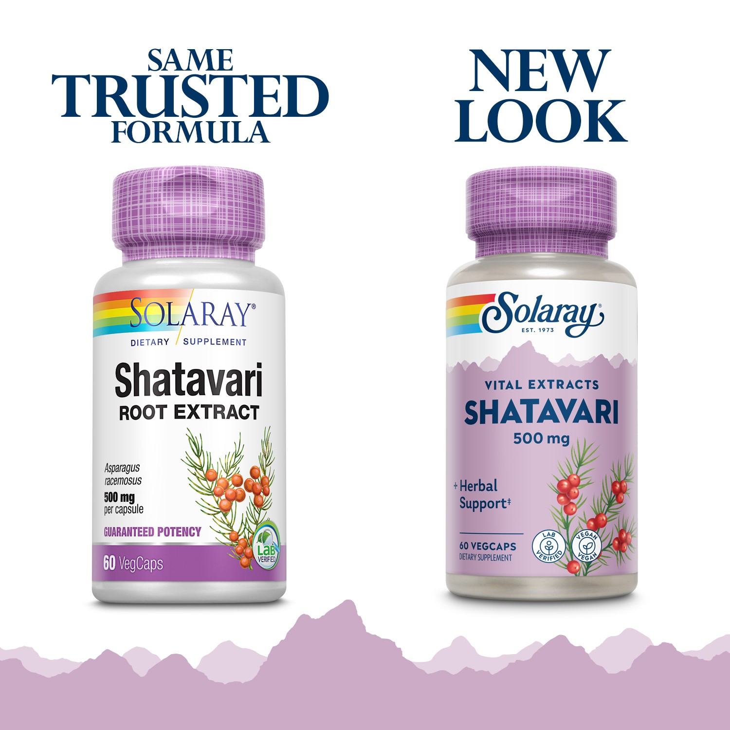 Solaray Guaranteed Potency Shatavari Root Extract, Veg Cap (Btl-Plastic) 500mg