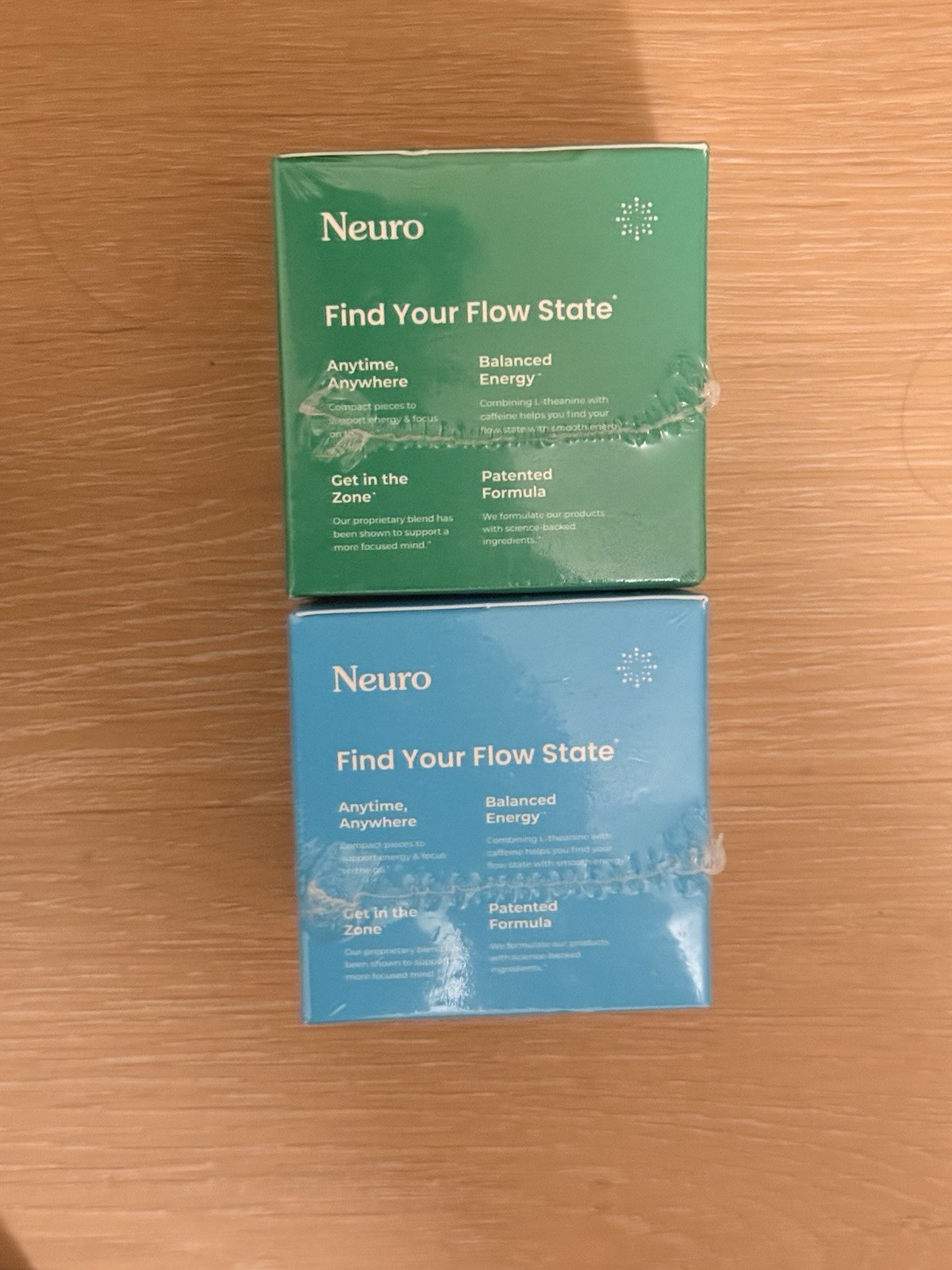 Neuro Mint L-theanine B-12 Nootropics Caffeine 6pk 54 pc Energy & Focus Variety