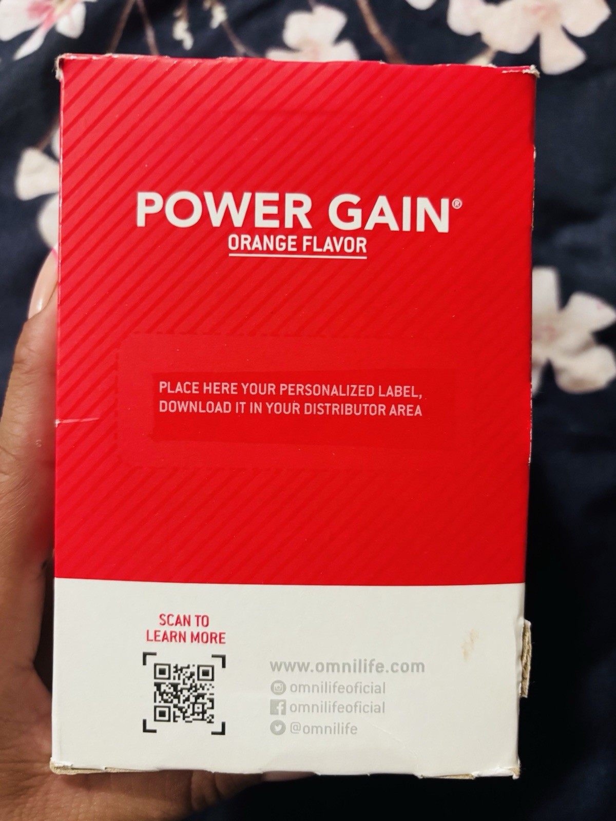 Omnilife Power Gain Vitamin Mineral Amino Acid Powder Orange 30 Pack 300g