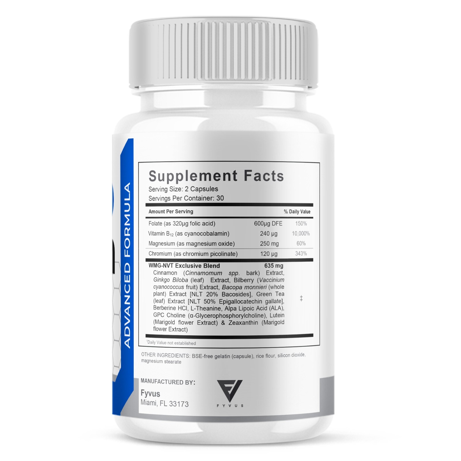 (5 Pack) Gluco Switch Blood Support Pills GlucoSwitch Supplement (300 Capsules)