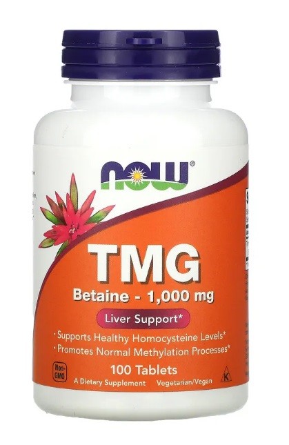 NOW Foods, TMG, 1,000mg, 100 Tablets
