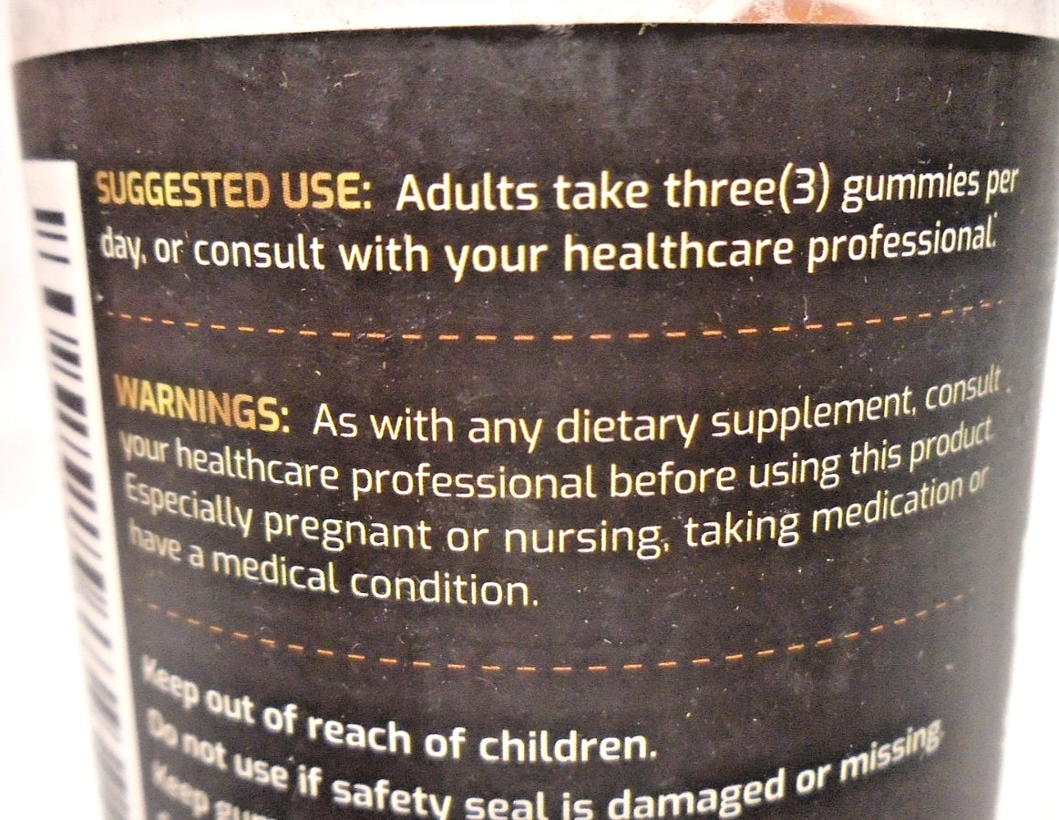 58 Bottles Prebiotic Fiber Gummies, 7g per Serving of 3 (30/Bottle) Orange 3/27