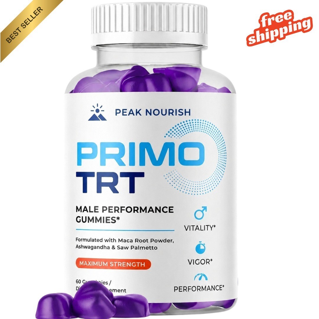 Primo TRT Gummies for Men – PrimoTRT Male Gummy All-Natural Reviews