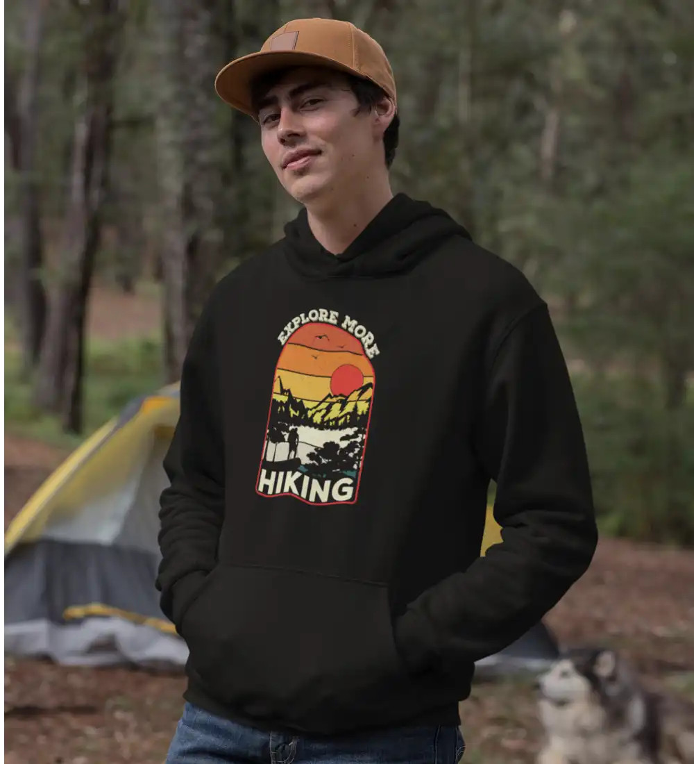 Explore More Hiking Unisex Hoodie