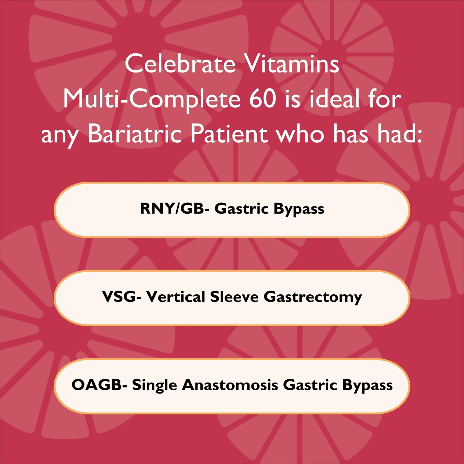 Celebrate Vitamins – Multi-Complete 60 Bariatric Multivitamin with Iron