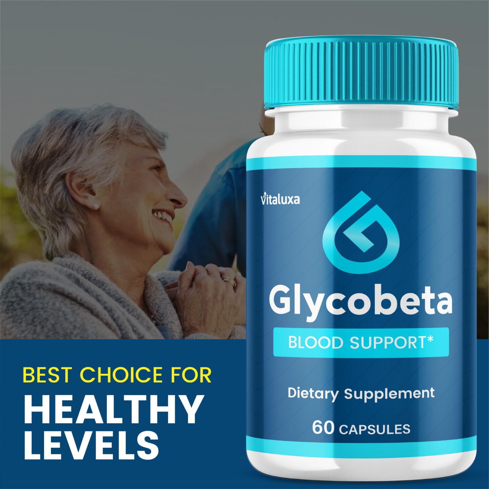(2 Pack) Glycobeta Capsules, Glyco Blood Health and Circulation (120 Capsules)