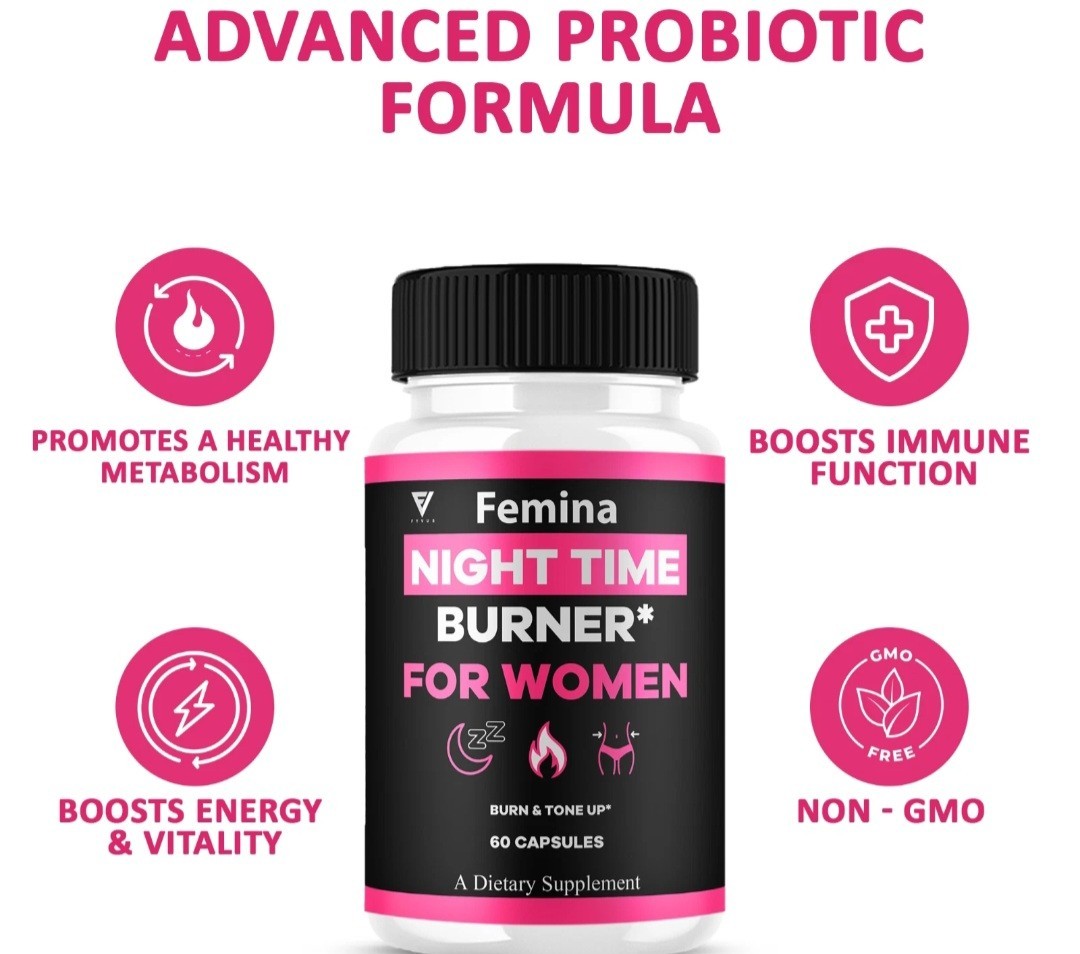 Femina Night Time Capsules Femina NightTime Formula 3 Pack 180 Capsules Total!!