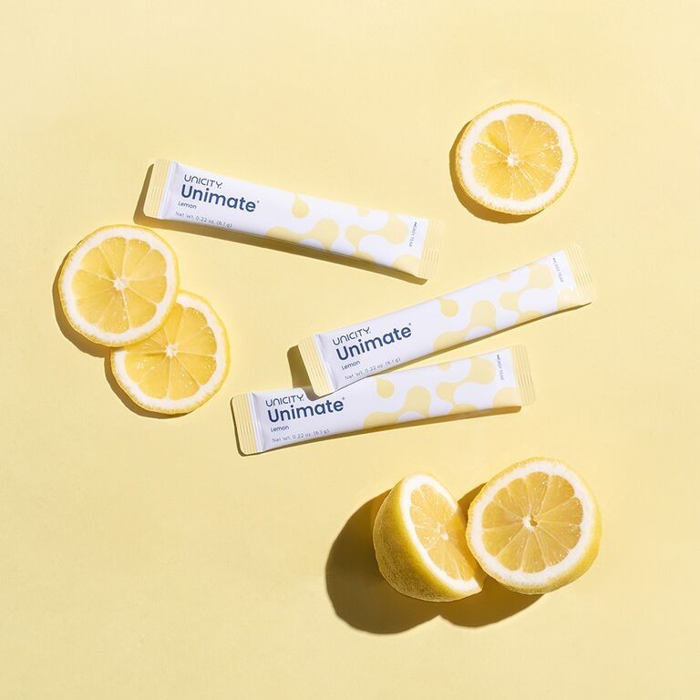 NEW Unicity Unimate Natural Lemon 30 Pkt & Balance Mixed Berry 60 Pkt