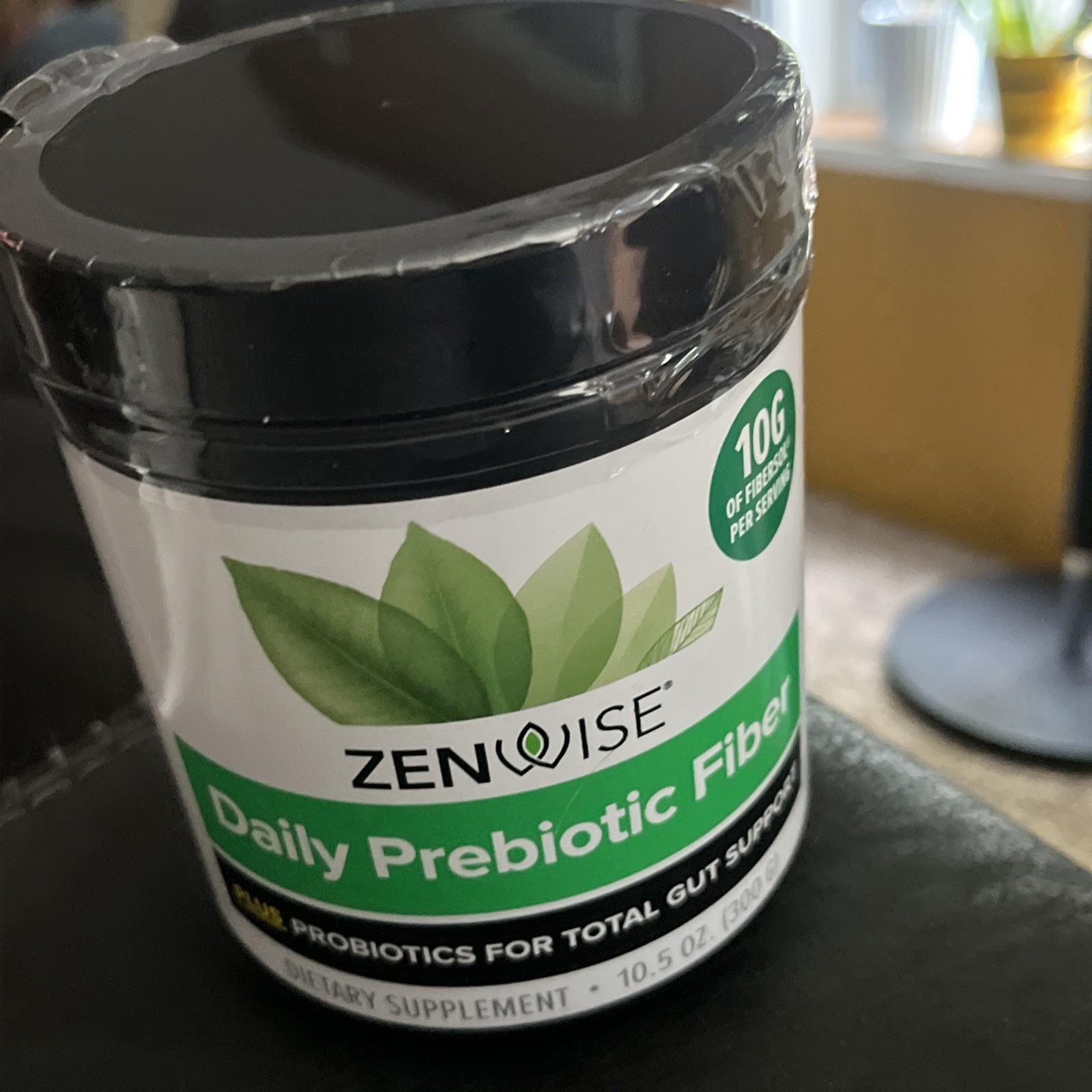 Zenwise Prebiotic Fiber Probiotics Bacillus Flaxseed Powder Digestive 10.5 oz
