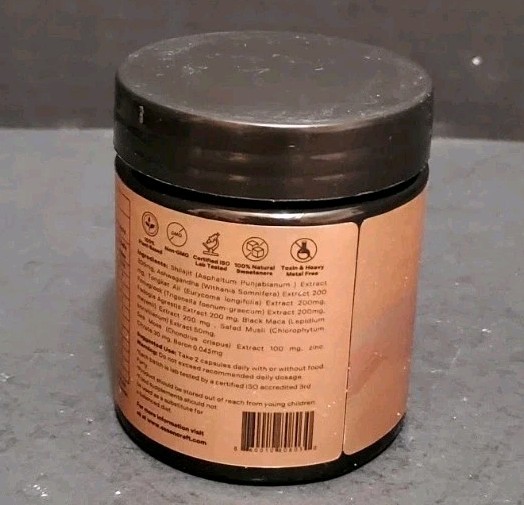 Atlas X 10-in-1 Masculinity Maximiser Supplement for Men Capsules 2 Month Supply