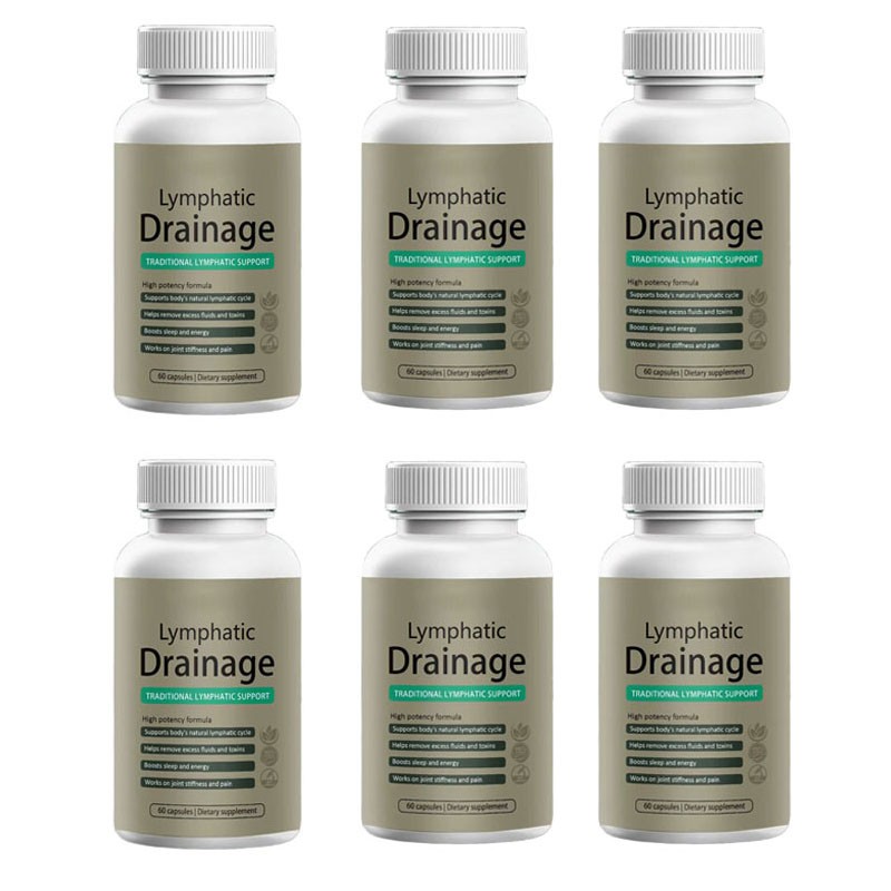 3Pack Drainage Lymphatic Capsules- Supports Cellulite Reduction, 180 Capsule