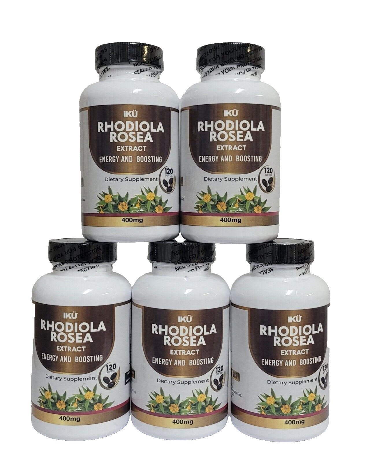 Rhodiola Rosea Extract – 120 Soft gels, Energy and Boosting- SALE!!!!!
