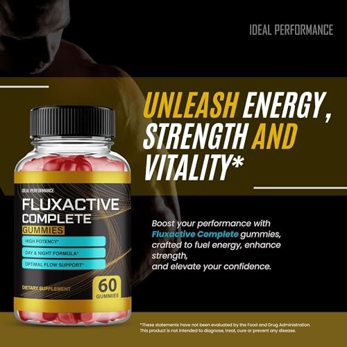 Fluxactive Complete Gummies Flux Active Complete Max Stre – 300 Gummies (5 Pack)