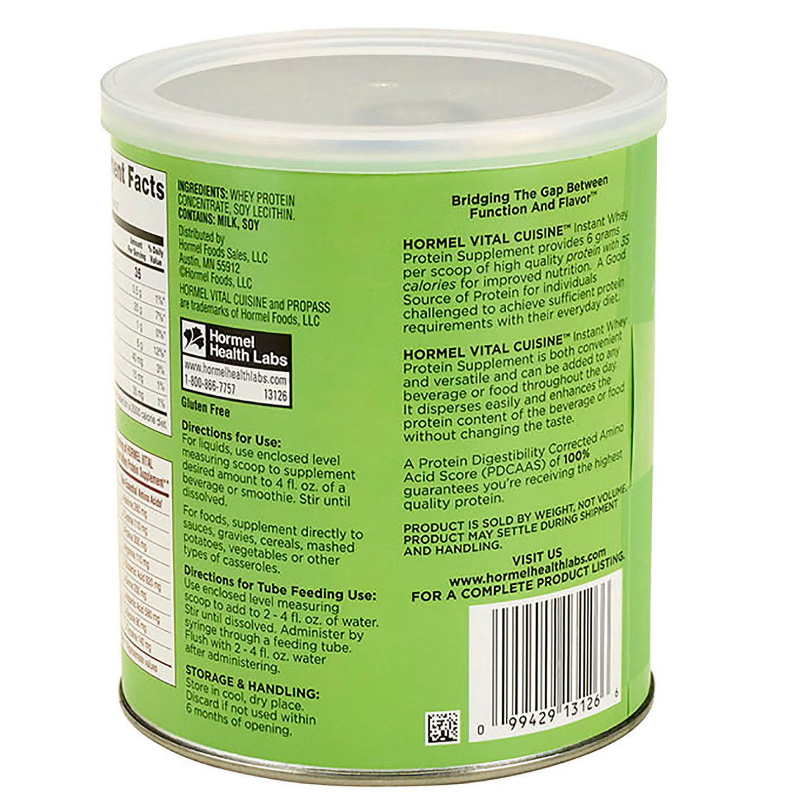 Hormel Vital Cuisine PROPASS Oral Supplement Unflavored 7.5 oz. Can